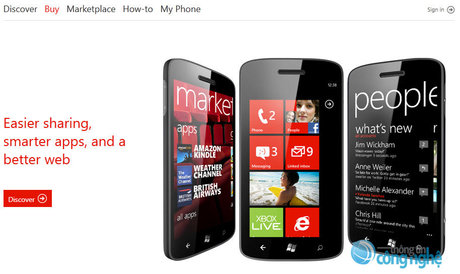 Windows Phone 7.5 Mango đã sẵn sàng xuất hiện