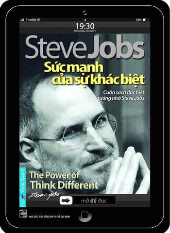 Sách “Steve Jobs - Sức mạnh của sự khác biệt”