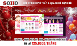 VUI NOEL MỪNG NĂM MỚI 2013 - WEB SOHO KHUYỄN MÃI