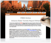 Nâng cấp website Arizona Termite Report Writer (Web Solutions)